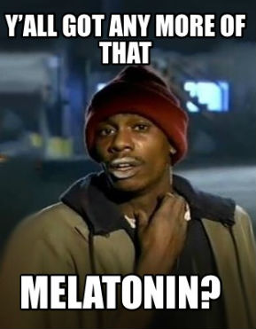 thc melatonin better sleep