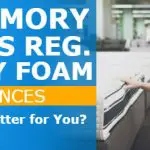 Gel foam vs Memory Foam